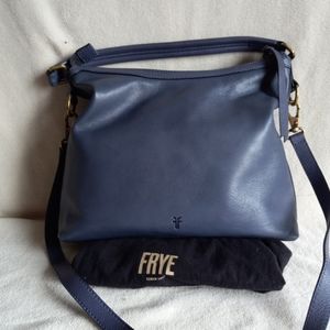 Frye Leather Blue Shoulder Bag